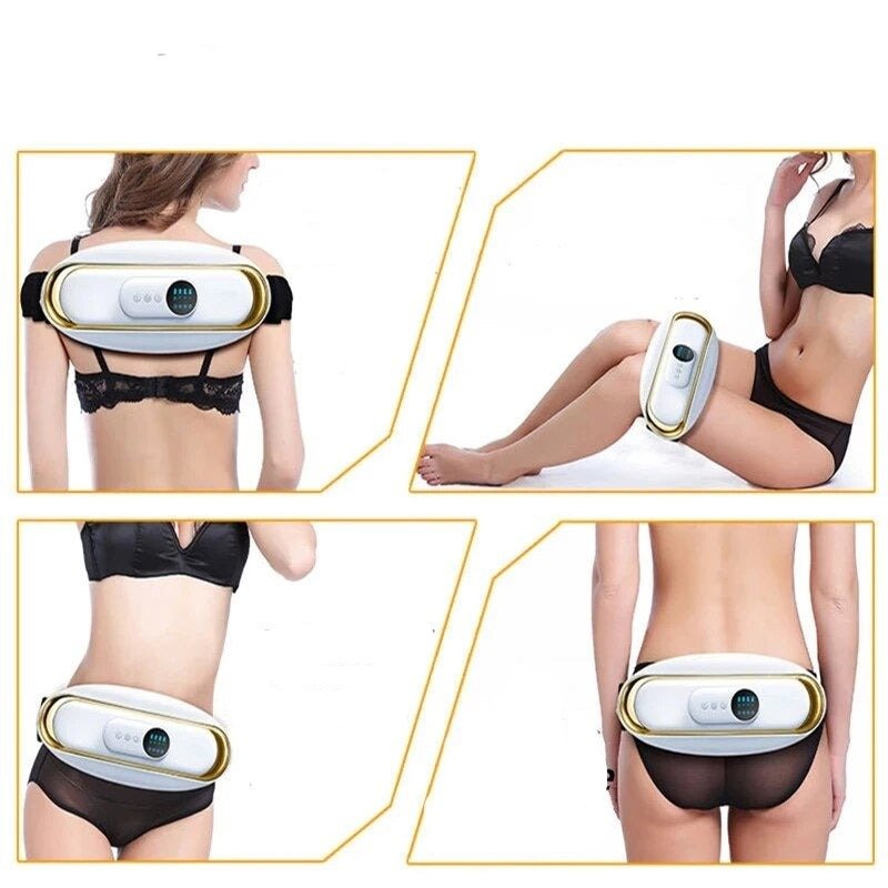 Massage Function Waist Shaping Belt - Adjustable Support