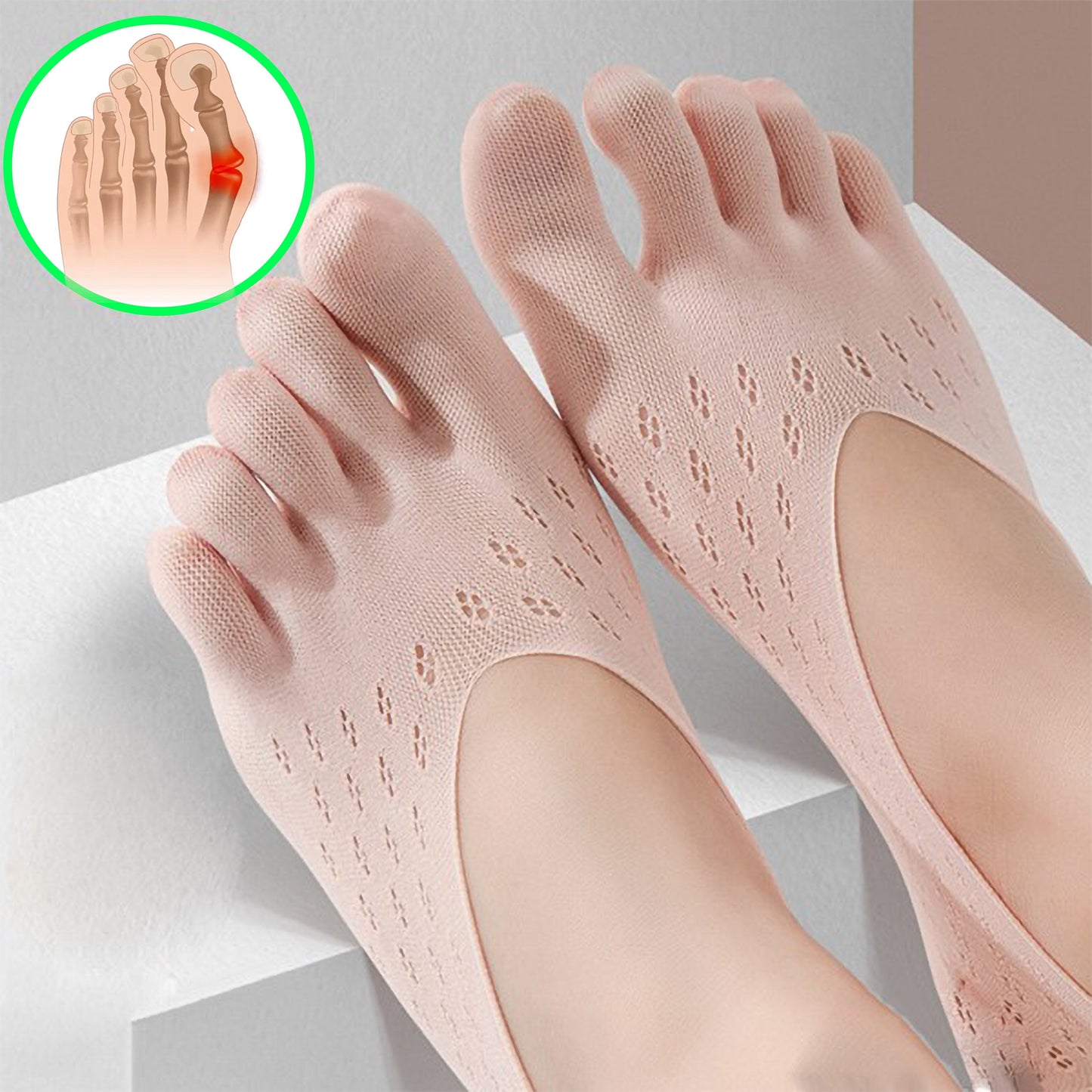 ComfortFit Women's Toe Socks for Ultimate Foot Relief