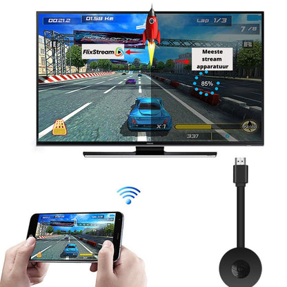Wireless HDMI Dongle for Full HD Streaming | Compatible with iOS, Android & Windows