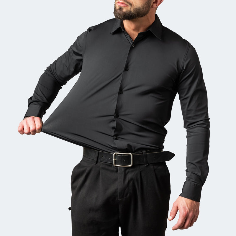 Wrinkle-Free Stretch Shirt for Everyday Comfort