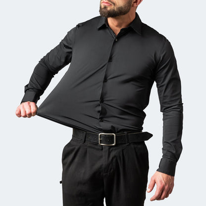 Wrinkle-Free Stretch Shirt for Everyday Comfort