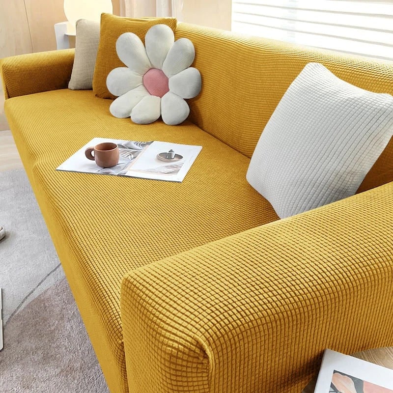 Elastic Stretch Sofa Protector for Three-Seater Couches