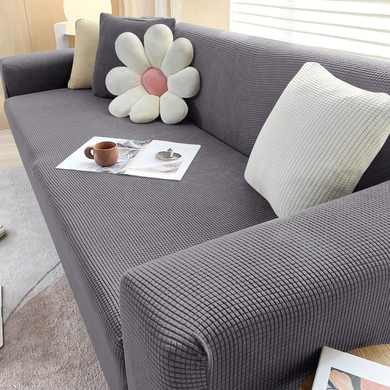 Elastic Stretch Sofa Protector for Three-Seater Couches