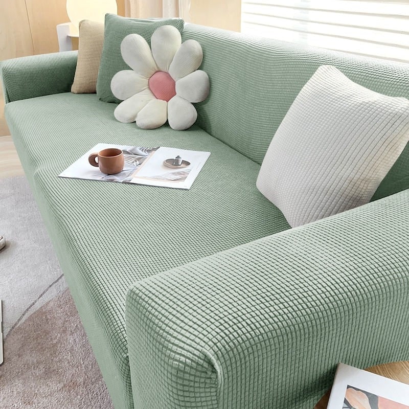 Elastic Stretch Sofa Protector for Three-Seater Couches