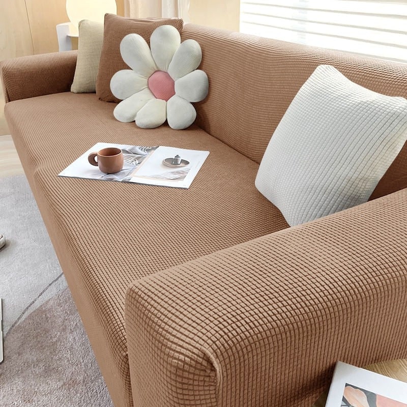Elastic Stretch Sofa Protector for Three-Seater Couches