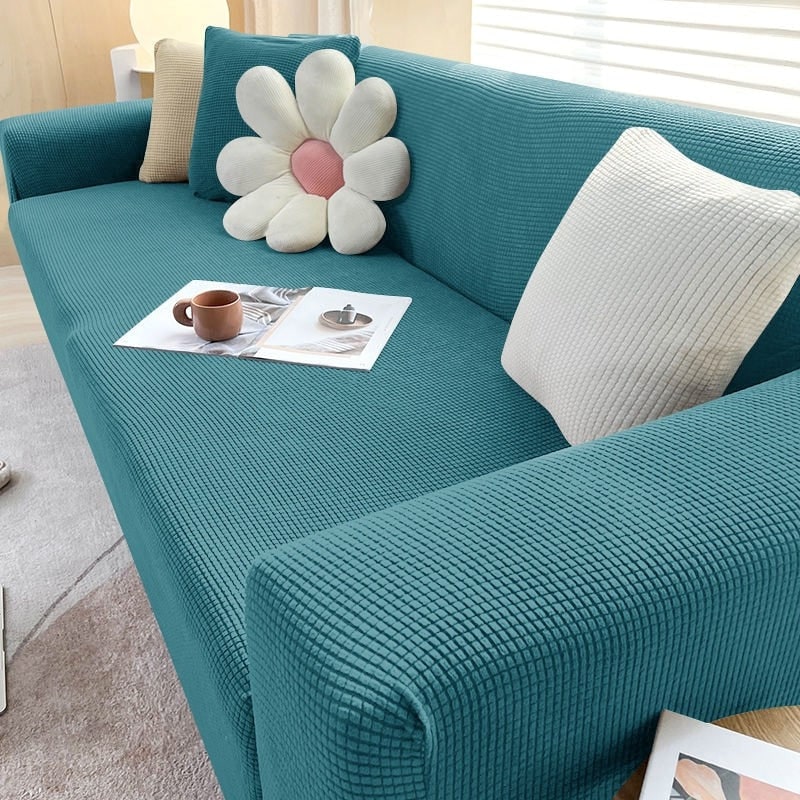 Elastic Stretch Sofa Protector for Three-Seater Couches