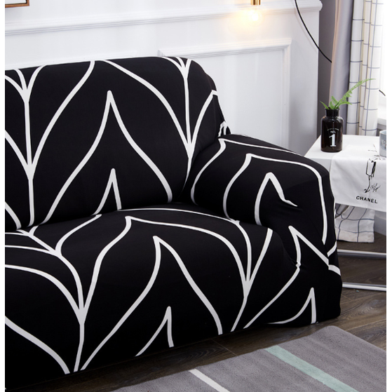 Versatile Sofa Protector with Elastic Fit and Coordinating Pillow Covers