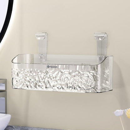 Shower Storage Shelf with Suction Cups – Acrylic Bathroom Organizer