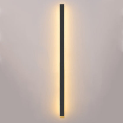 Black Aluminium LED Outdoor Wall Light