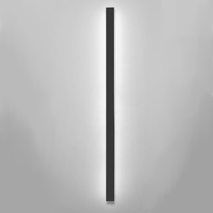 Black Aluminium LED Outdoor Wall Light