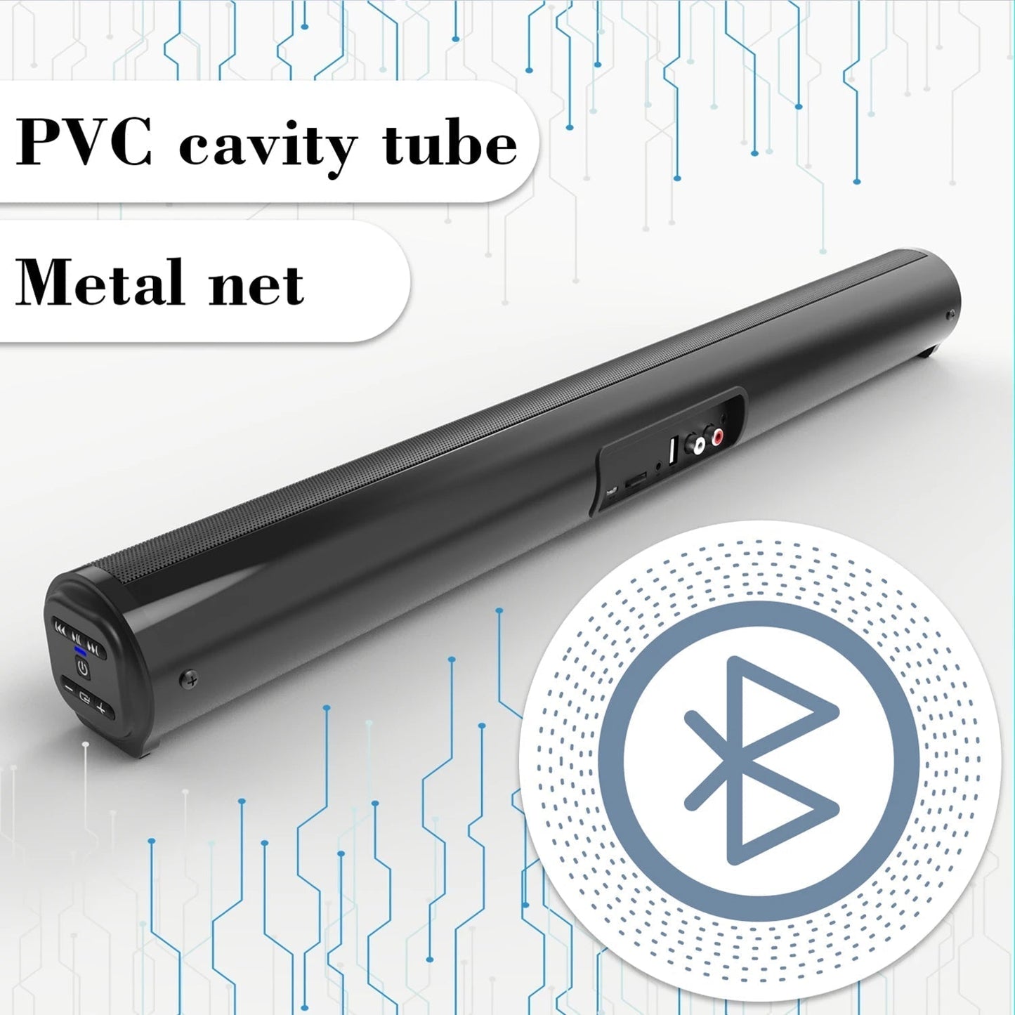 Soundbar with Subwoofer for Enhanced Audio Experience