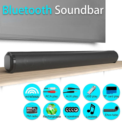 Soundbar with Subwoofer for Enhanced Audio Experience
