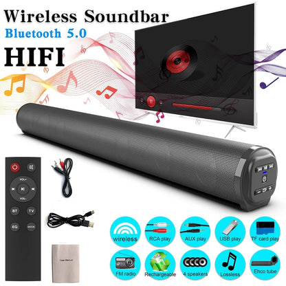 Soundbar with Subwoofer for Enhanced Audio Experience