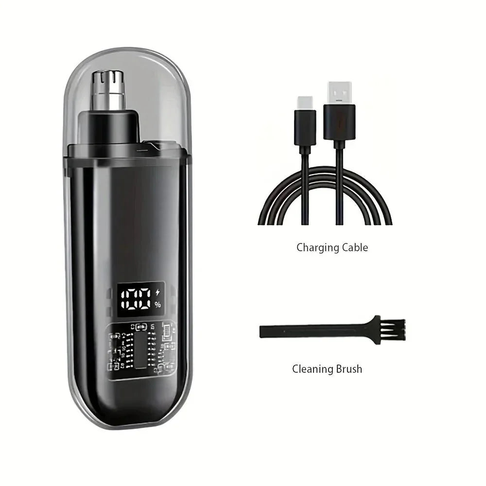 Travel-Friendly Nose and Ear Hair Trimmer