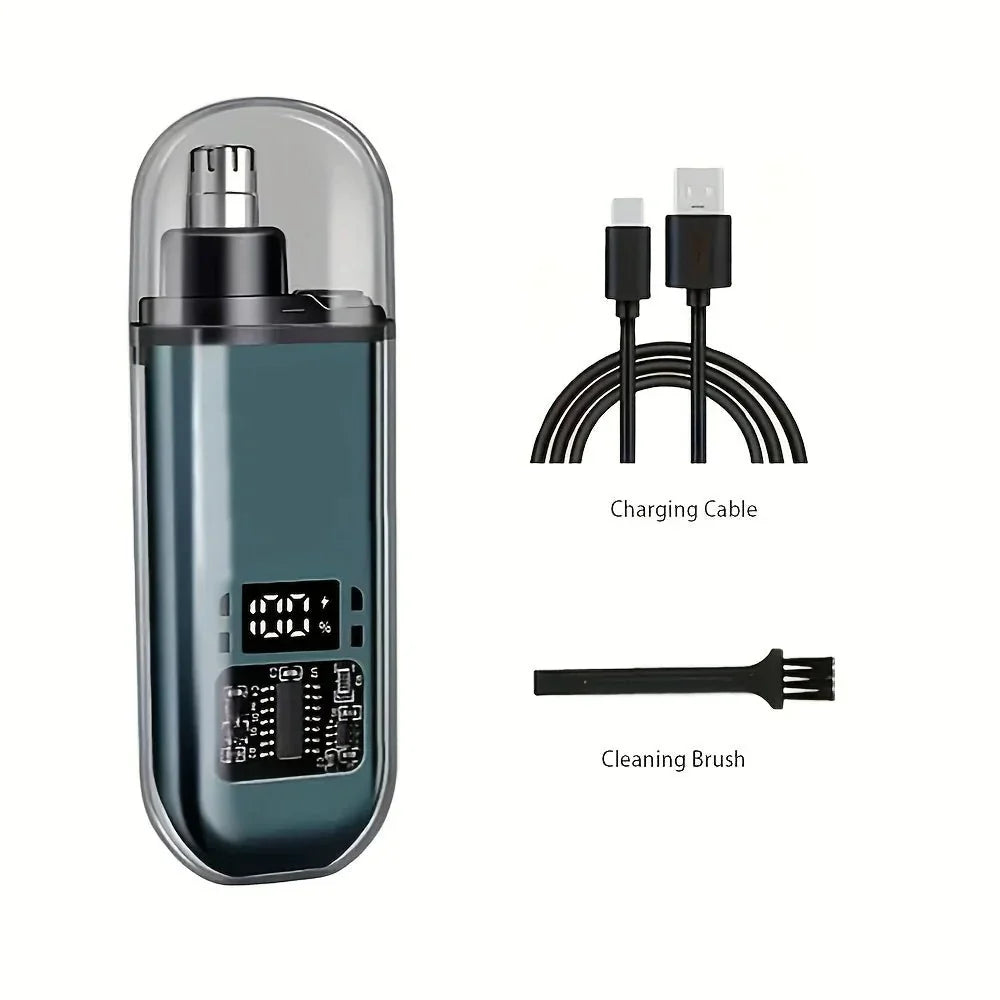 Travel-Friendly Nose and Ear Hair Trimmer