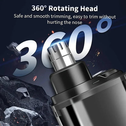 Travel-Friendly Nose and Ear Hair Trimmer