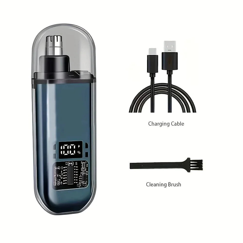 Travel-Friendly Nose and Ear Hair Trimmer