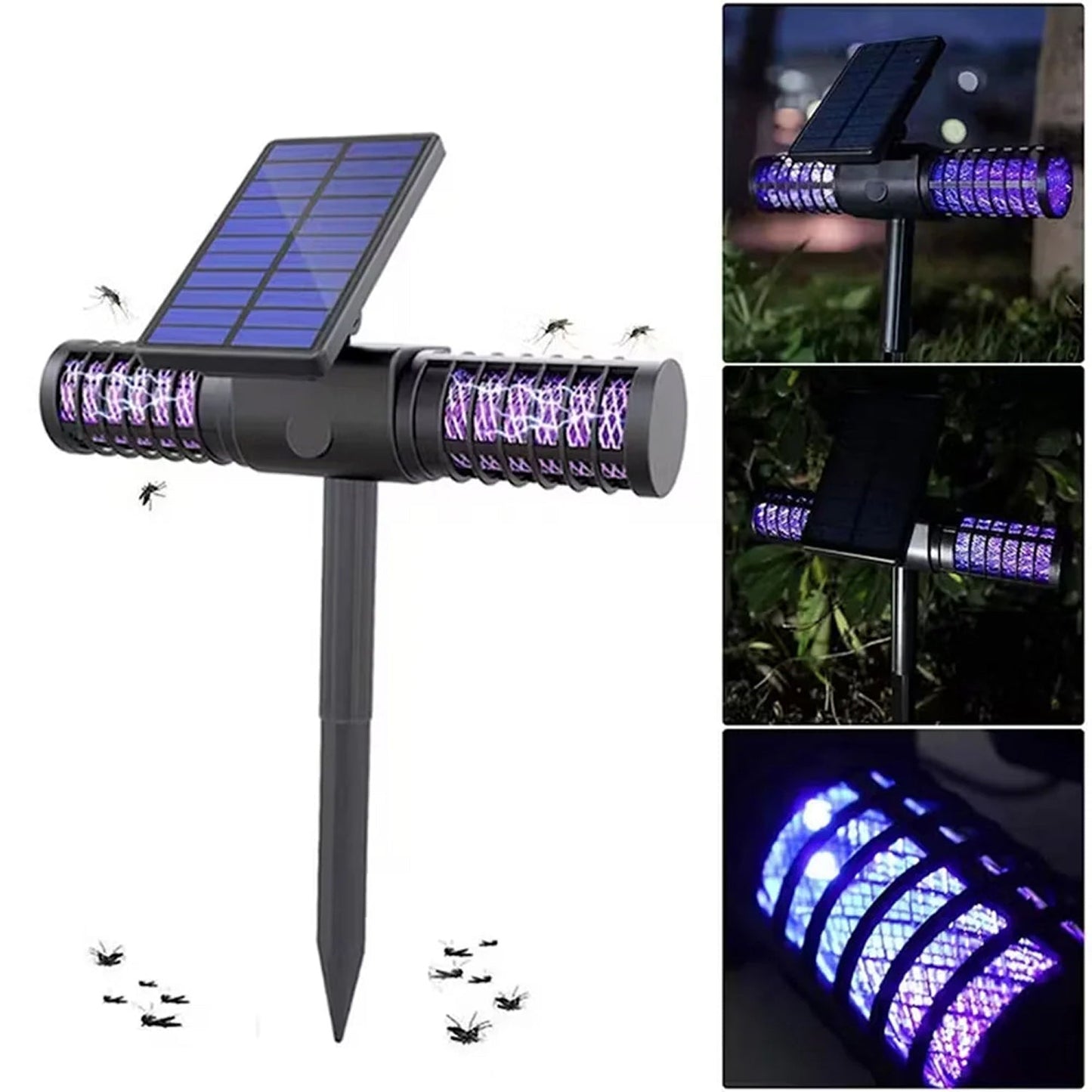Chemical-Free Solar Bug Zapper for Outdoor Pest Control in the UK