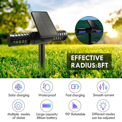 Chemical-Free Solar Bug Zapper for Outdoor Pest Control in the UK