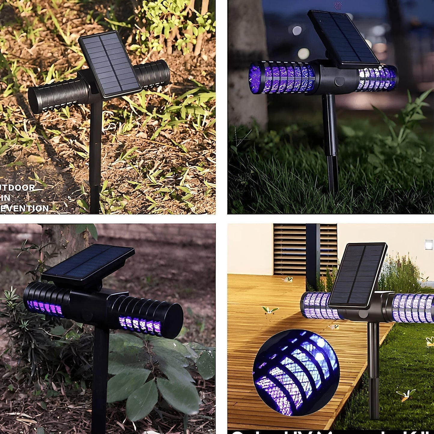 Chemical-Free Solar Bug Zapper for Outdoor Pest Control in the UK