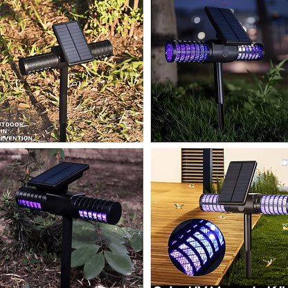 Chemical-Free Solar Bug Zapper for Outdoor Pest Control in the UK