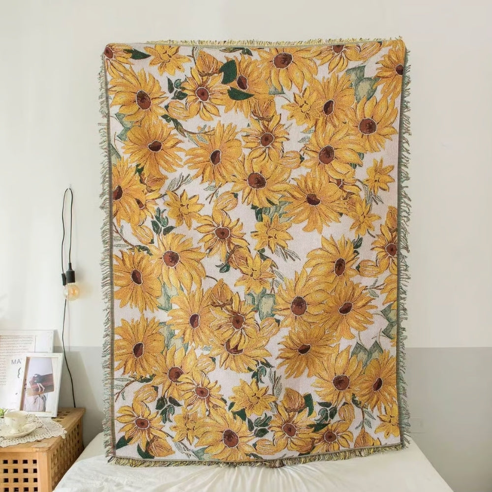 Vibrant Blossom Outdoor Leisure Mat
