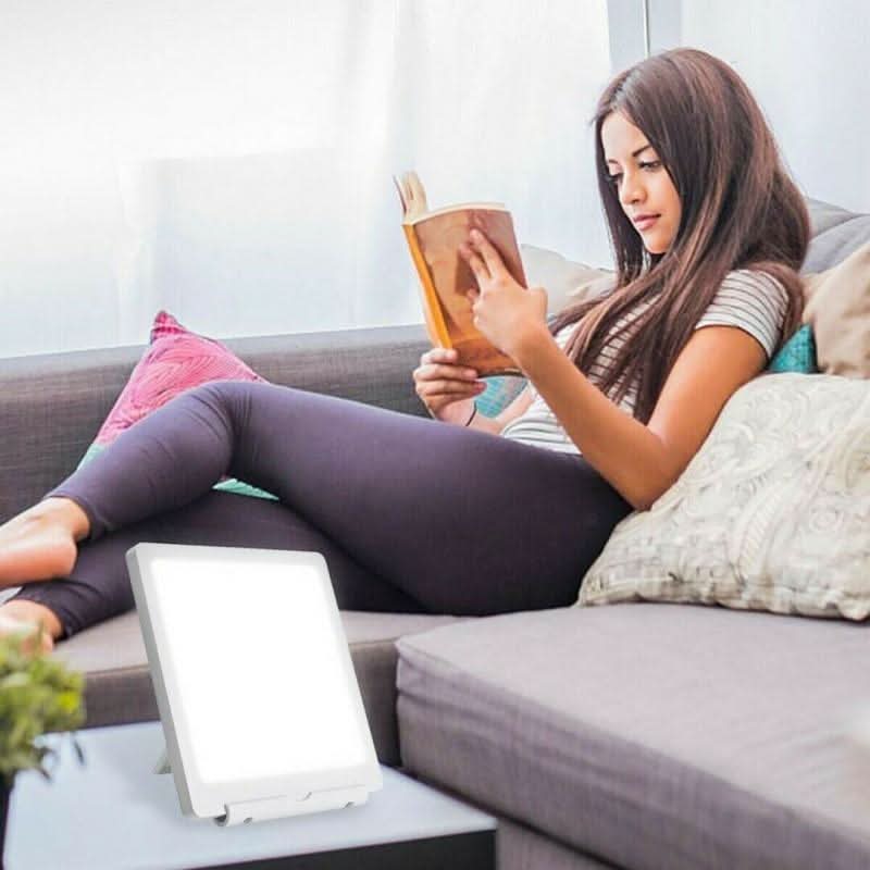 10,000 Lux Light Therapy Lamp for Energy and Focus