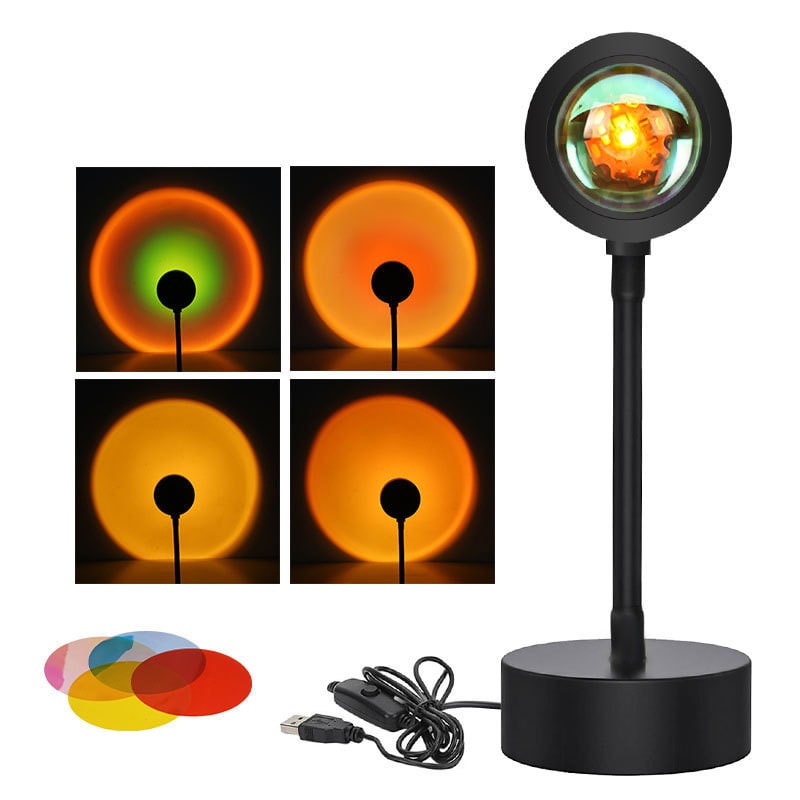 Aurora Glow Projector Light with Adjustable Stand for Cozy Nights