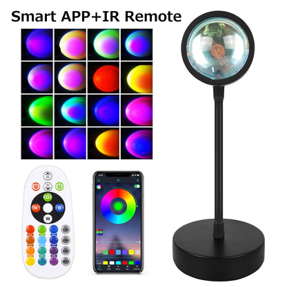 Aurora Glow Projector Light with Adjustable Stand for Cozy Nights