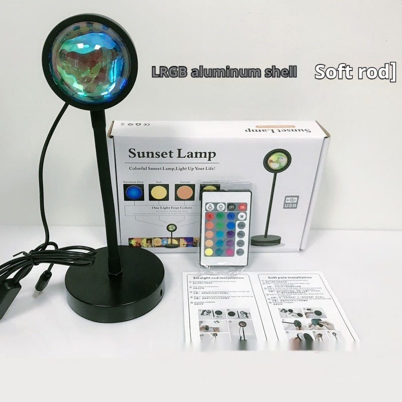 Aurora Glow Projector Light with Adjustable Stand for Cozy Nights