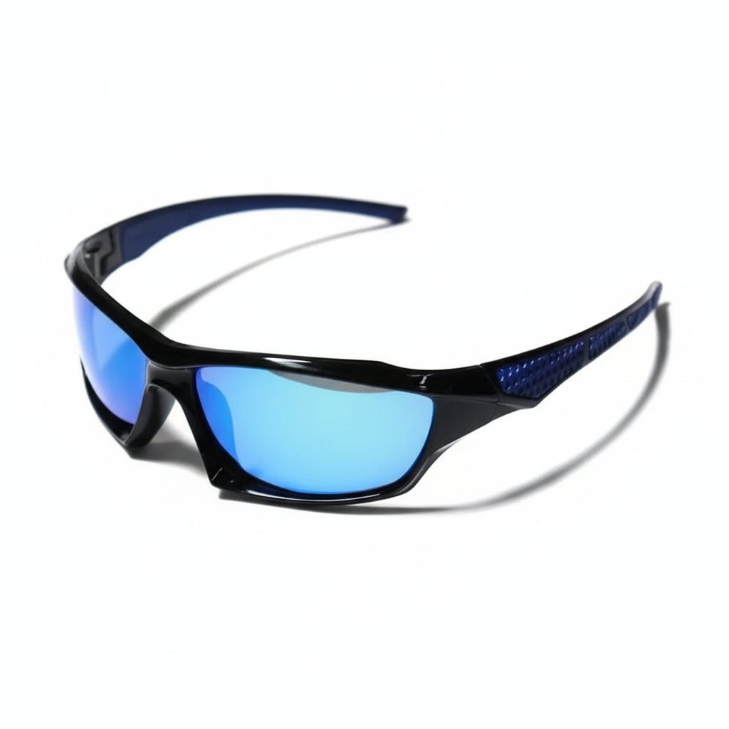 Lightweight Wraparound Sports Sunglasses with Polarized UV400 Lenses