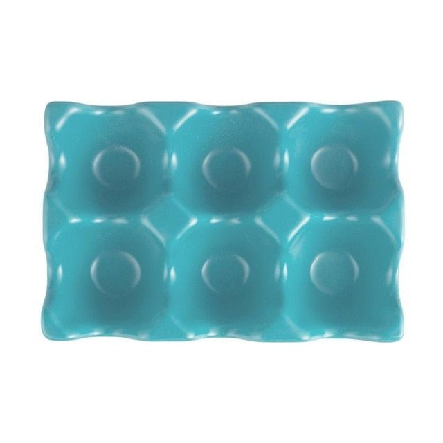 Egg Holder in Pastel Ceramic Design
