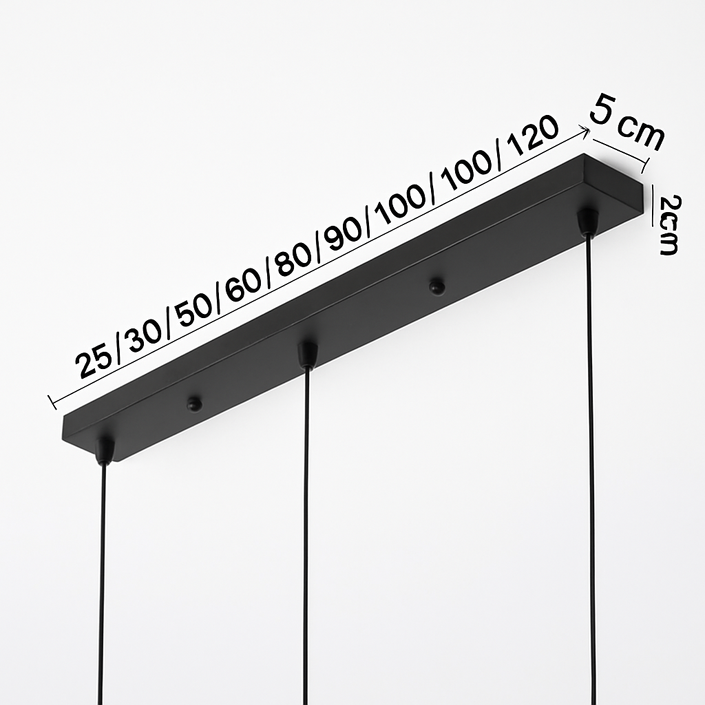Support for Long Hangers up to 5 Holes (Black or White)