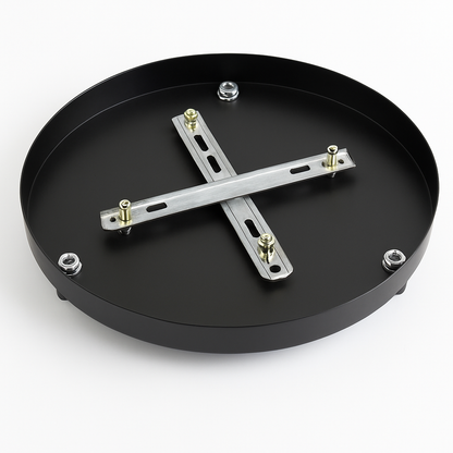 Support for Round Suspension up to 5 Holes (Black or White)
