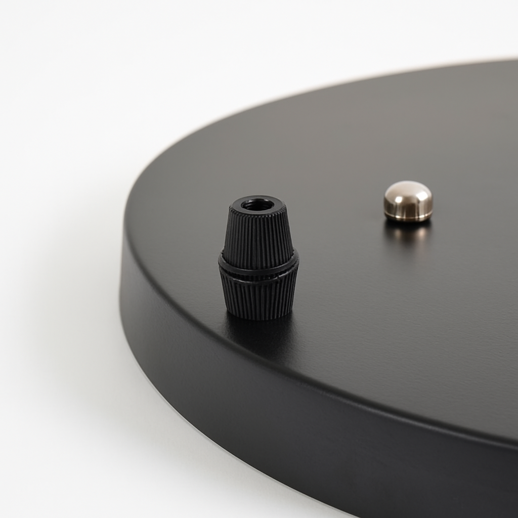 Support for Round Suspension up to 5 Holes (Black or White)