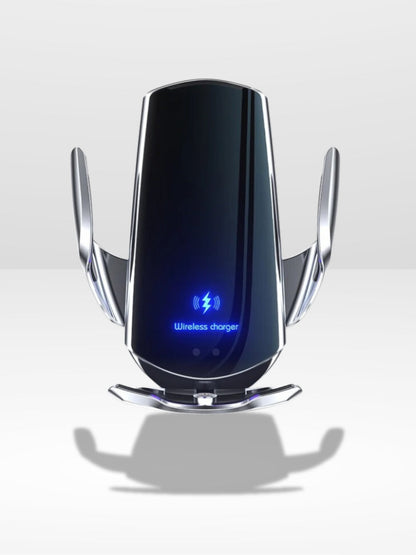 Car Phone Mount with Wireless Charging Capability