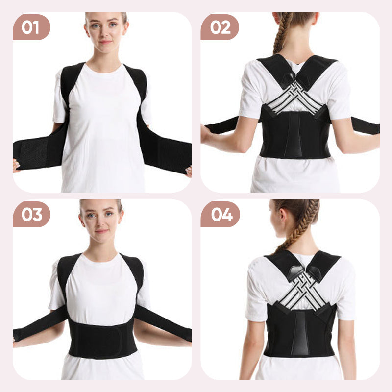 Adjustable and Comfortable Back Support Corset
