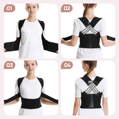 Adjustable and Comfortable Back Support Corset