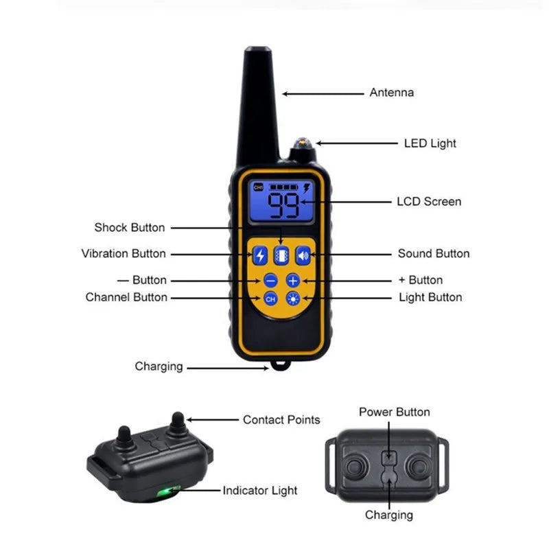Waterproof Dog Training Collar – Safe and Effective