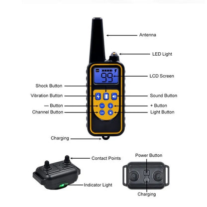 Waterproof Dog Training Collar – Safe and Effective