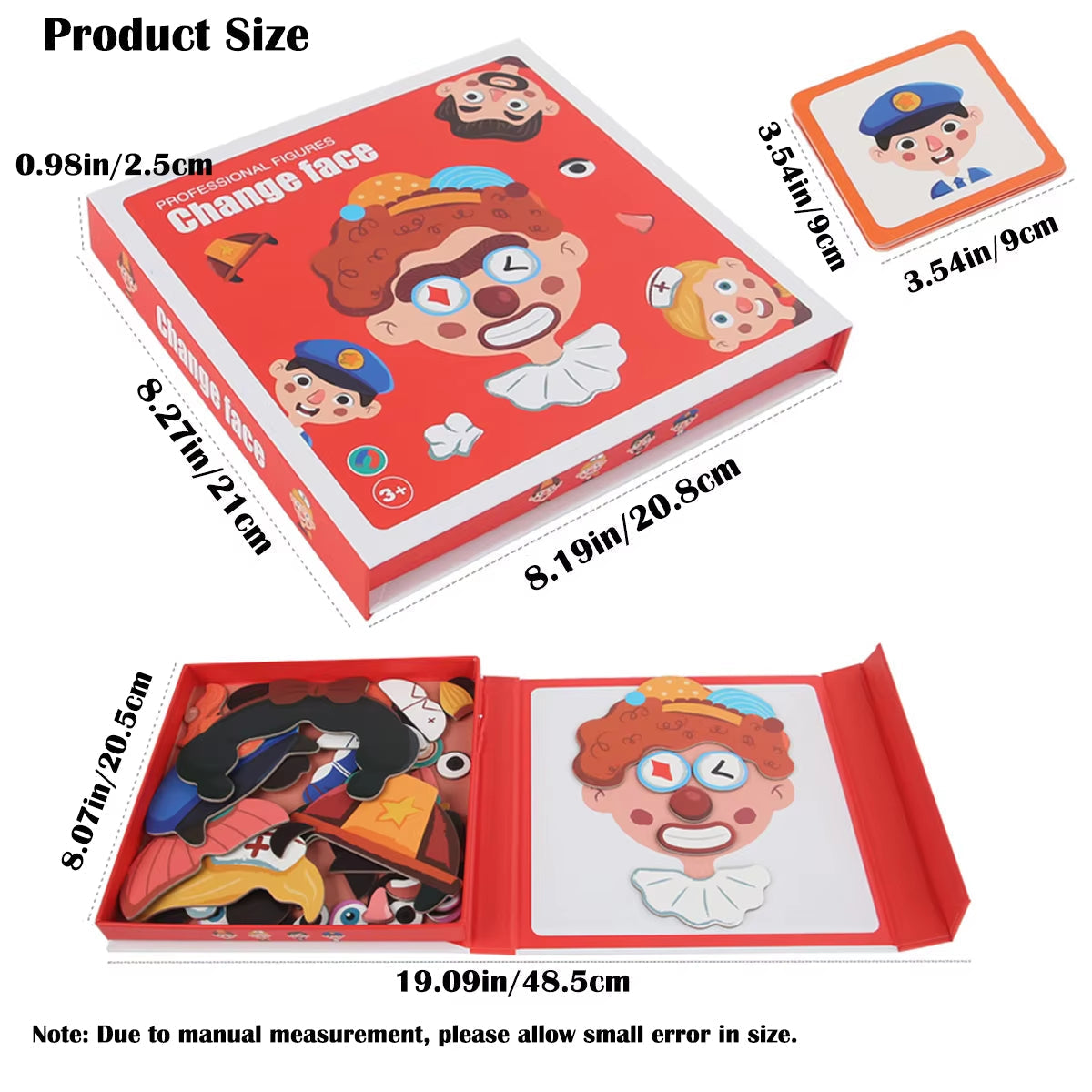 Educational Emotion Expression Puzzle for Kids
