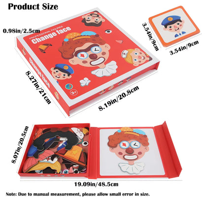 Educational Emotion Expression Puzzle for Kids