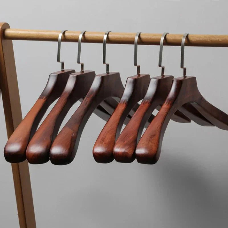 Wooden Suit and Coat Hangers – Elegant Sculptural Design