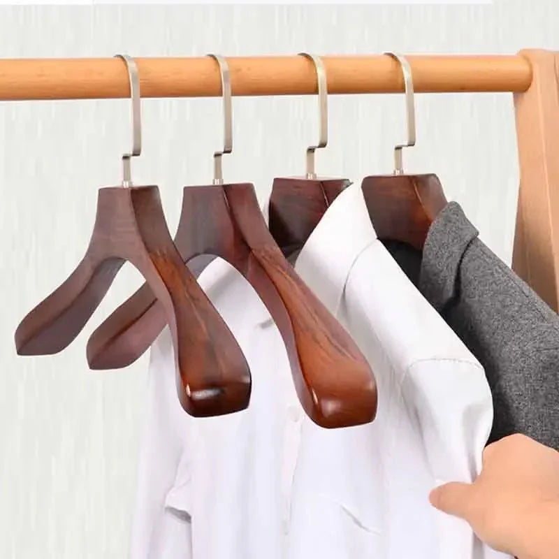 Wooden Suit and Coat Hangers – Elegant Sculptural Design