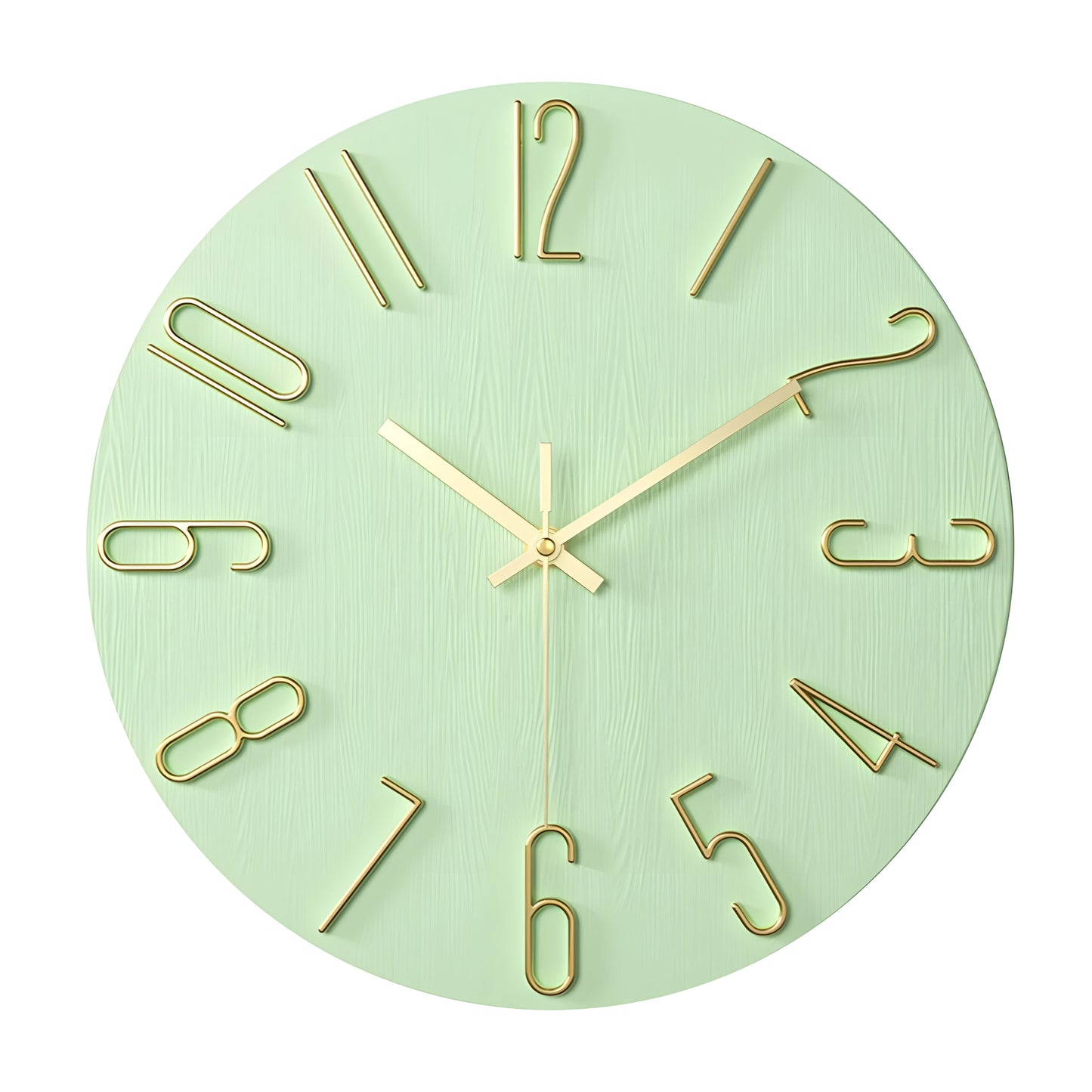 Minimalist Wall Clock with Silent Quartz Movement for Modern Interiors