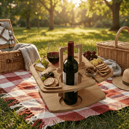 Outdoor Dining Table Made of Wood
