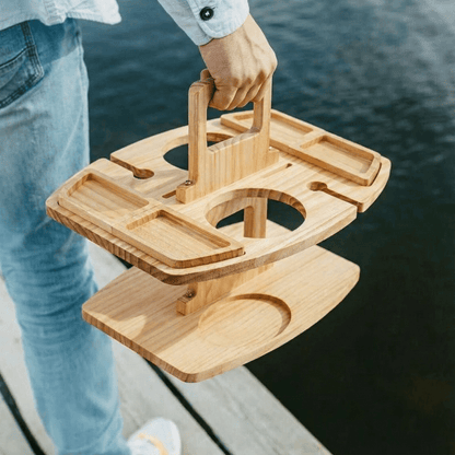 Outdoor Dining Table Made of Wood