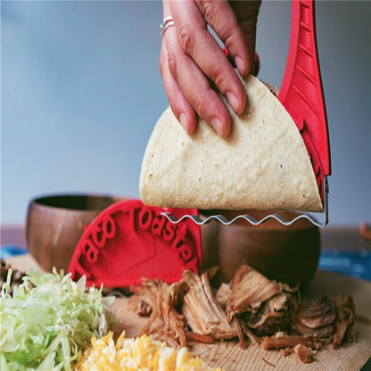 Rapid Taco Shell Creator for Toasters with Durable Molds