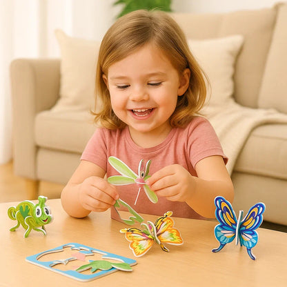 3D Cartoon Puzzle Collection for Kids