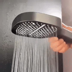 High-Pressure Showerhead with Turbo Technology & Advanced Filtration